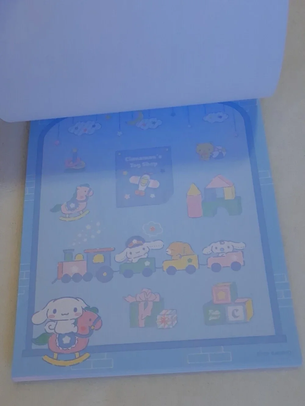 Cinnamoroll 128 Sheet Notepad W Stickers